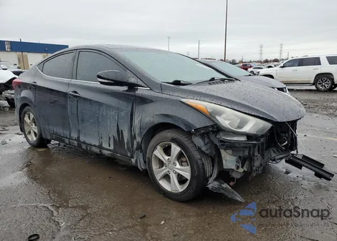 2016 Hyundai Elantra Se из США, поврежденный, VIN 5NPDH4AE1GH764853